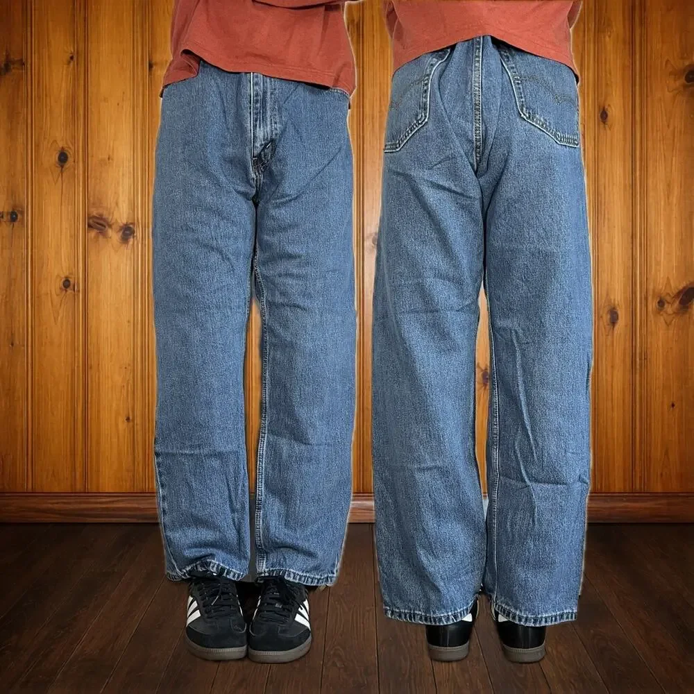 Levi's 42x30 Y2K 505 Jeans Blue Straight